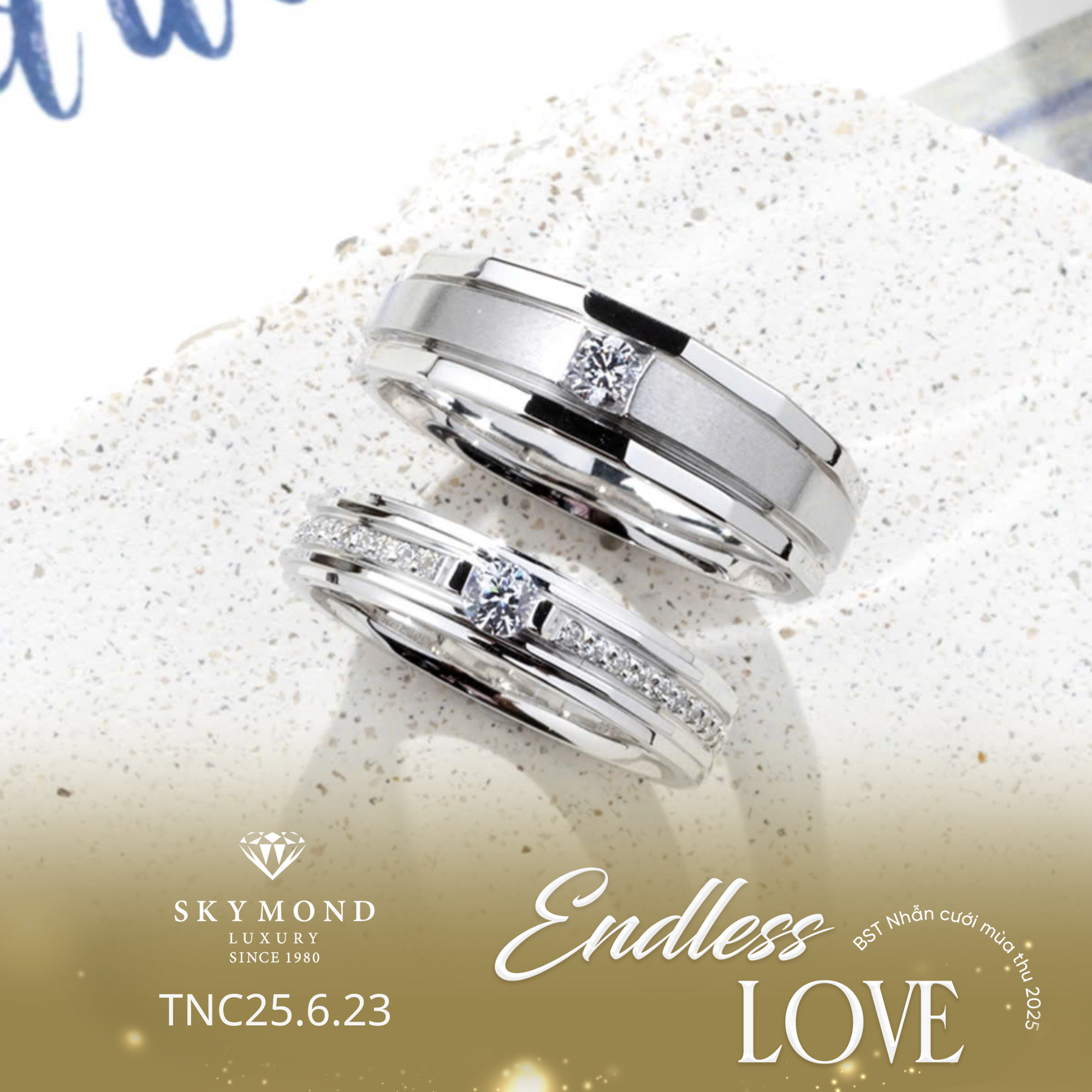 nhẫn cưới platin